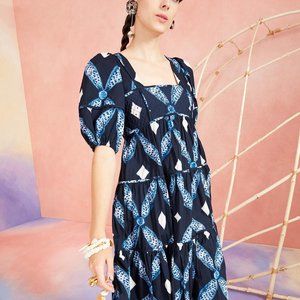 *New* Ulla Johnson  Spring 2020 Nora Dress Indigo